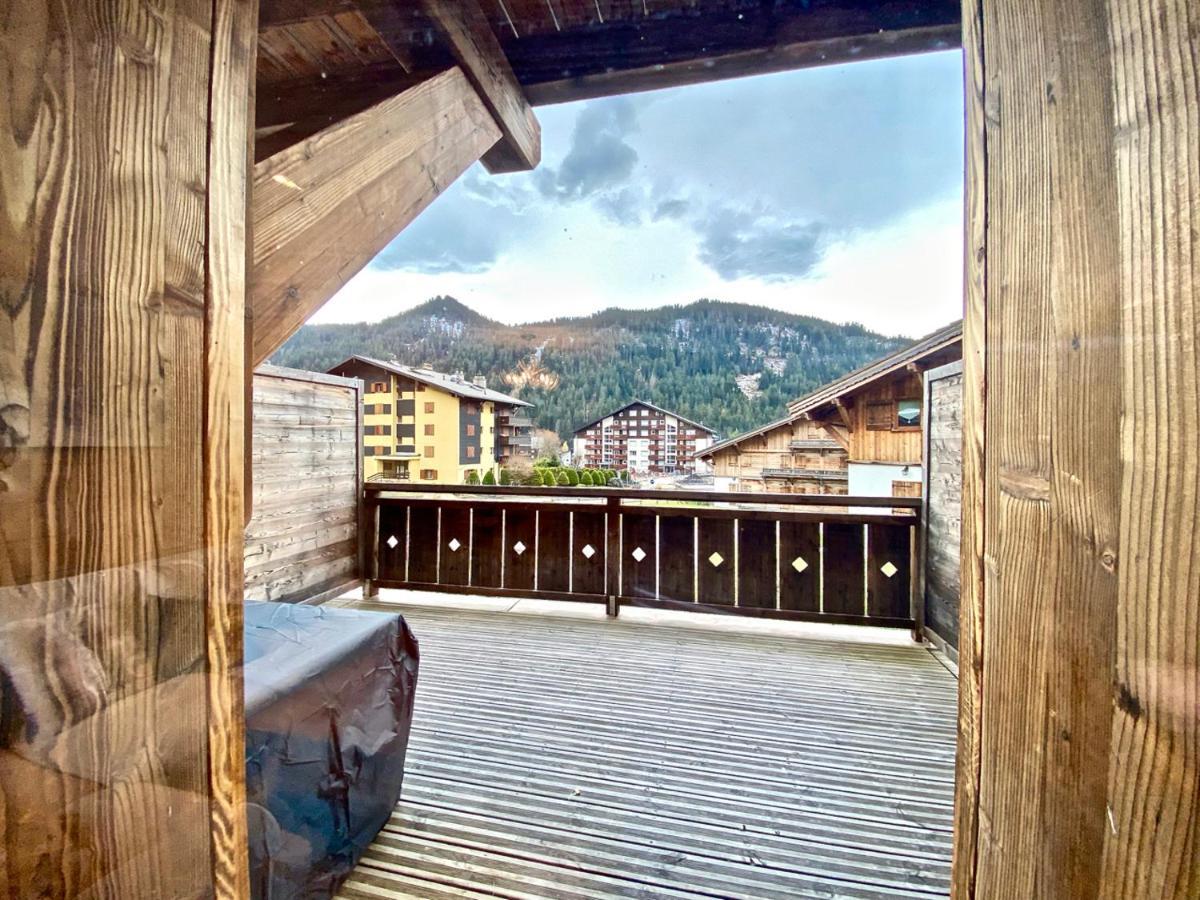Villa Le Nid Du Corbeau Morgins Exterior foto